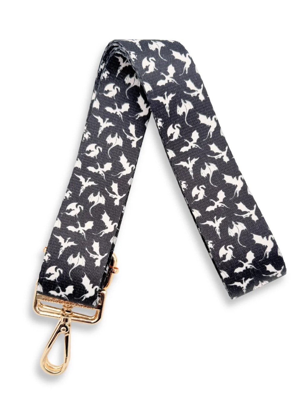 NWT dark dragon adjustable bag strap // modern+chic